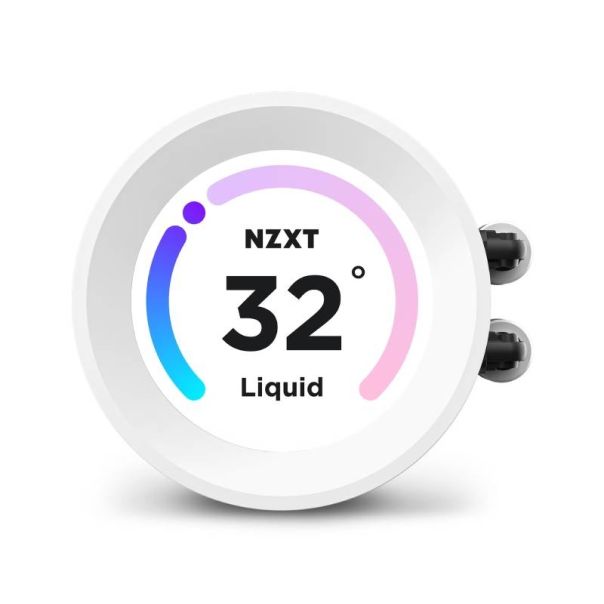 NZXT Vodeno hlađenje Kraken Elite 240 RGB RL-KR24E-W1, bela - CPU01453