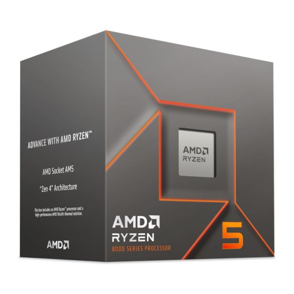AMD Procesor RYZEN 5 8400F AI do 4.7 GHz BOX - CPU01568