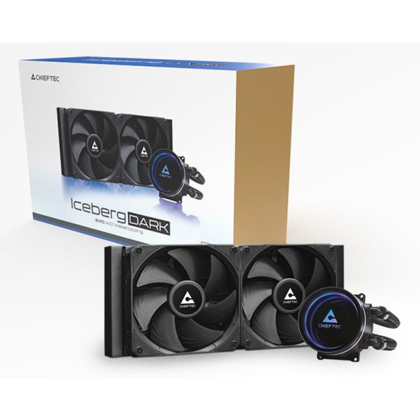 CHIEFTEC Vodeno hlađenje Iceberg 240 DARK CLC-240-BLK - CPU01628