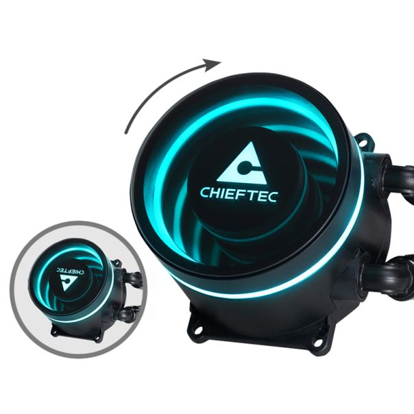 CHIEFTEC Vodeno hlađenje Iceberg 360 DARK CLC-360-BLK - CPU01630