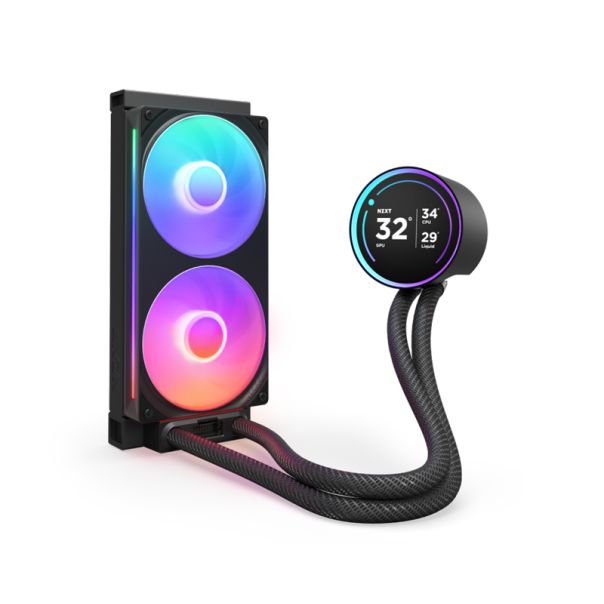 NZXT Vodeno hlađenje Kraken Elite 240 RGB V2 RL-KR24E-B2, crna - CPU01725