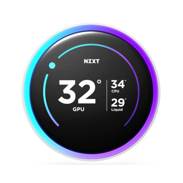 NZXT Vodeno hlađenje Kraken Elite 360 RGB V2 RL-KR36E-W2, bela - CPU01730