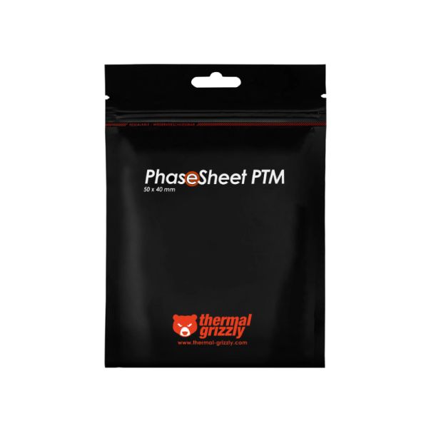 THERMAL GRIZZLY TG PhaseSheet PTM - 50x 40x 0,2mm termal pad (TG-PS-50-40) - EP3165200