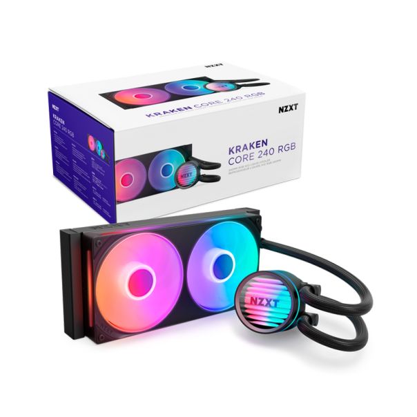NZXT Kraken Core 240 RGB vodeno hlađenje crno (RL-KR24C-B1) - EP2829302