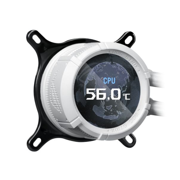 ASUS ROG STRIX LC III 360 ARGB LCD WHT vodeno hlađenje belo - EP2880908