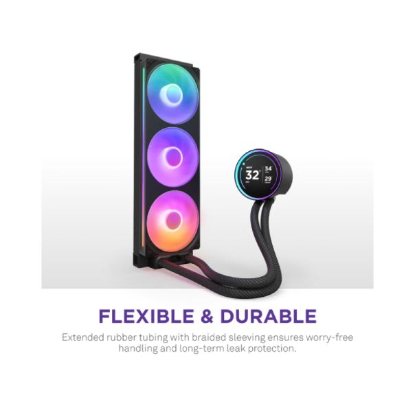 NZXT Kraken Elite 420 RGB V2 vodeno hlađenje crno (RL-KR42E-B2) - EP3215872