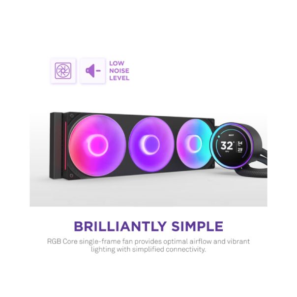 NZXT Kraken Elite 420 RGB V2 vodeno hlađenje crno (RL-KR42E-B2) - EP3215872