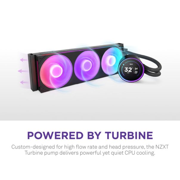 NZXT Kraken Elite 420 RGB V2 vodeno hlađenje crno (RL-KR42E-B2) - EP3215872