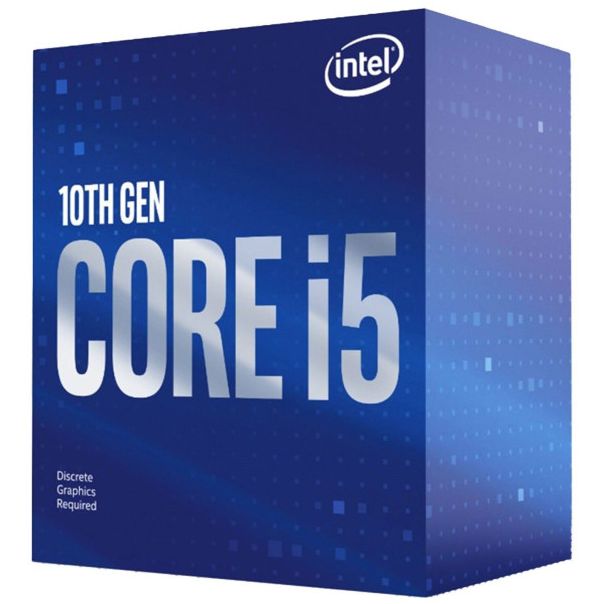 INTEL Procesor Core i5-10400F 6 cores 2,9GHz ( 4,3GHZ) Box - CPU024