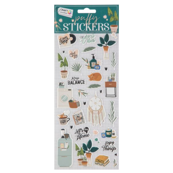 CRAFT SENSATION Samolepljivi stikeri od pene - Home Decor - 52091