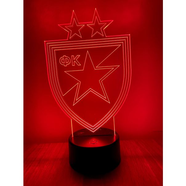 GENTILIS LED Lampa Crvena Zvezda - GTL02ST123