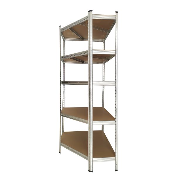 eHomeStorage Garažna metalna polica 180x75x40cm 5 nivoa ugaona - CS75-STORAGE