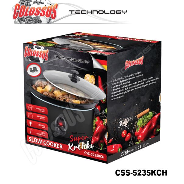 COLOSSUS Aparat za sporo kuvanje Krčko CSS-5235KCH - EP2980849