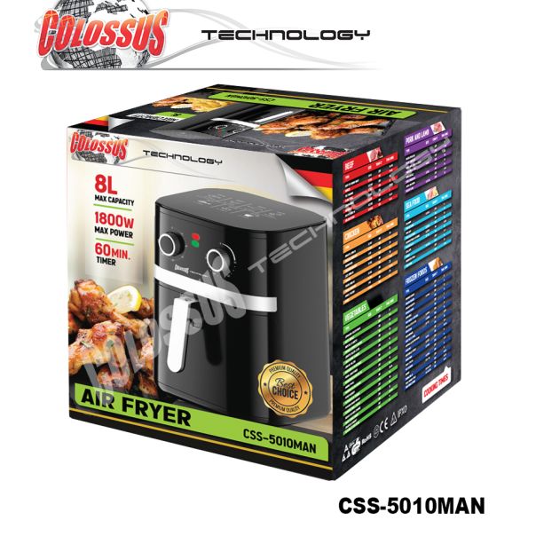 COLOSSUS Friteza na vruć vazduh CSS-5010MAN - CSS-5010MAN