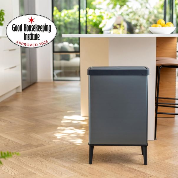 CURVER Kanta za otpatke sa nogicama 54L Verto, pearl grey - CU 00394-Y83