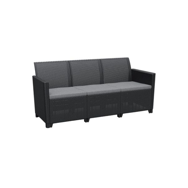 KETER Baštenska garnitura Claire, grafit - CU 252698