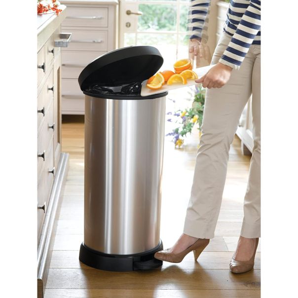 CURVER Kanta 40L Deco Bin - CU 02150-582-1