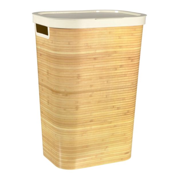 CURVER Koš za veš 60L Infinity bamboo - CU 04761-B45