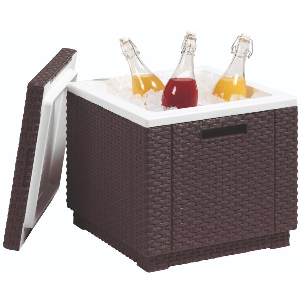 KETER Sto za terasu i dvorište sa kutijom za led , braon CU 209457 - CU 209457