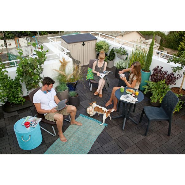 KETER Balkonski set Rio Patio, braon CU 211426 - CU 211426