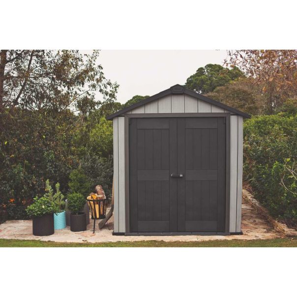 KETER Baštenska kuća Oakland 757, braon siva/antacit, Keter - CU228701