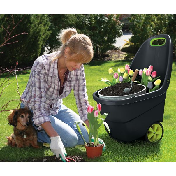 KETER Baštenska kolica 62L Easy go XL, crna CU 228917 - CU 228917