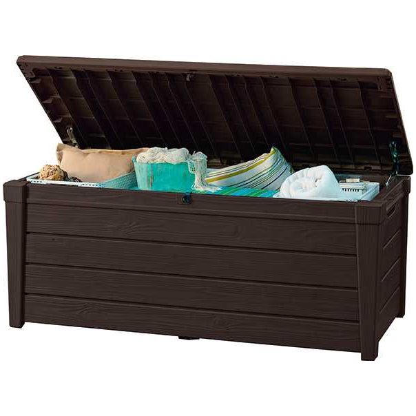 KETER Baštenska kutija za odlaganje Brightwood 455L, braon - CU230400