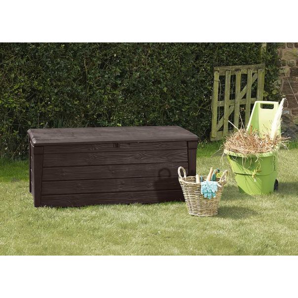 KETER Baštenska kutija za odlaganje Brightwood 455L, braon - CU230400