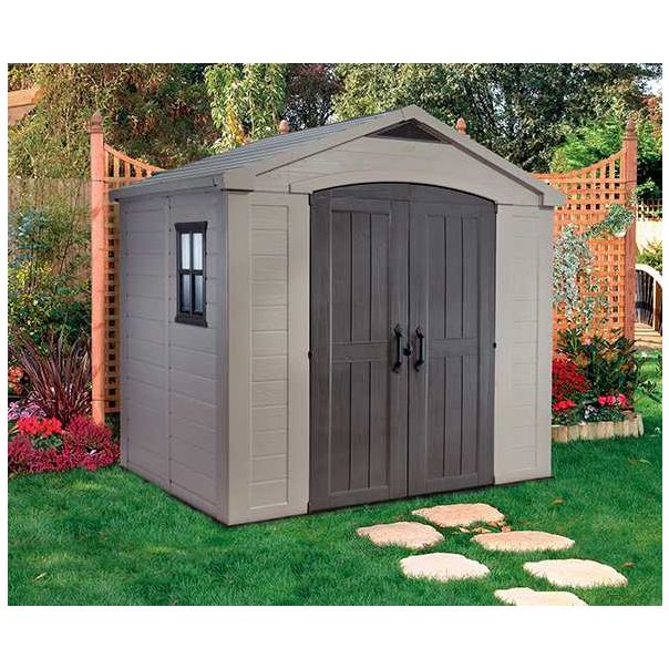 KETER Baštenska kuća Factor 256,5 x 182 x 243, bež, CU 240864 - CU 230451