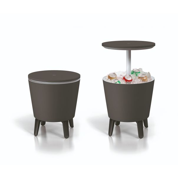 KETER Baštenski barski sto, za terasu i dvorište sa kutijom za led, grafit CU 230901 - CU 230901