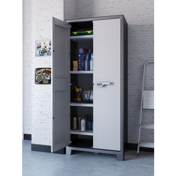 KETER Plastični ormar za terasu titan tall 80 x 44 x 182, CU 240617 - CU 240617