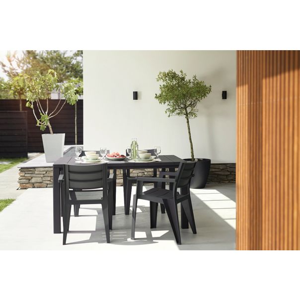 KETER Stolica Julie Dinning, grafit CU 246188 - CU 246188