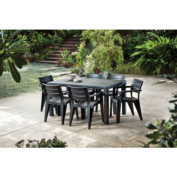 KETER Stolica Julie Dinning, grafit CU 246188 - CU 246188