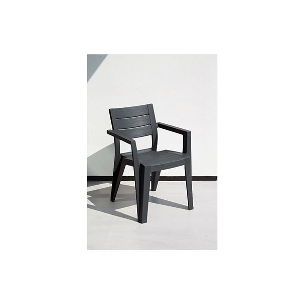 KETER Stolica Julie Dinning, grafit CU 246188 - CU 246188