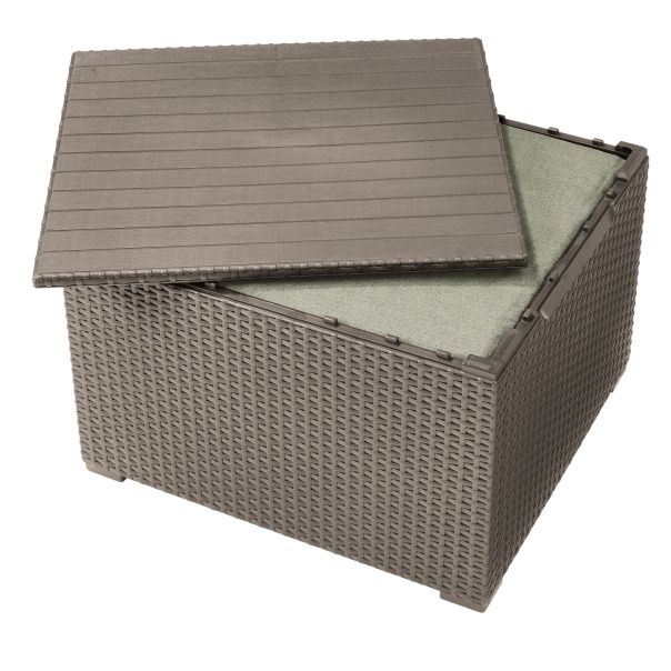 KETER Baštenski set Elodie 2 seater sa box stolom, kapućino - CU 254091