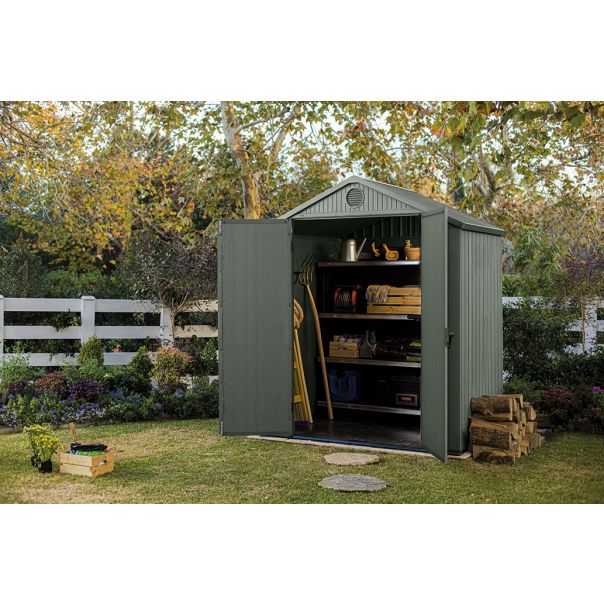 KETER Baštenska kuća zelena, 190 x 121 x 221 cm - CU 259001