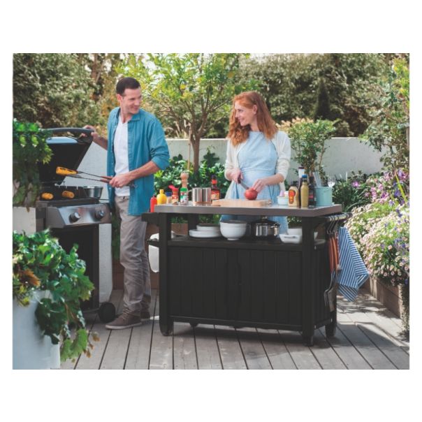 KETER Sto mobilni Unity XL 207L, grafit CU 230419 - CU 230419