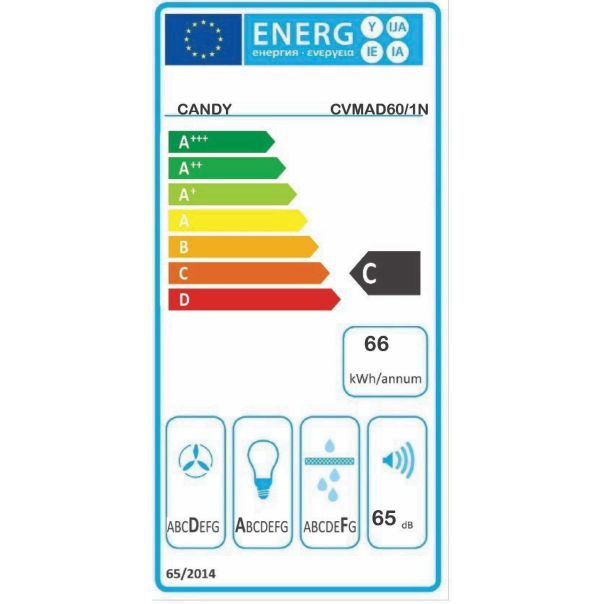 CANDY Dekorativni aspirator  CVMAD60/1N - CVMAD60-1N         