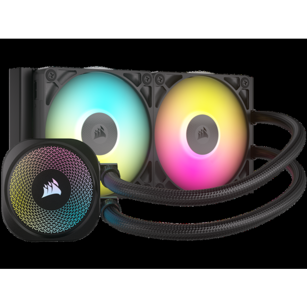 CORSAIR Kuler sa vodenim hlađenjem iCUE link Titan 240 RX CW-9061016-WW, crna - CW-9061016-WW