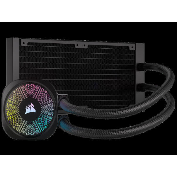 CORSAIR Kuler sa vodenim hlađenjem iCUE link Titan 240 RX CW-9061016-WW, crna - CW-9061016-WW