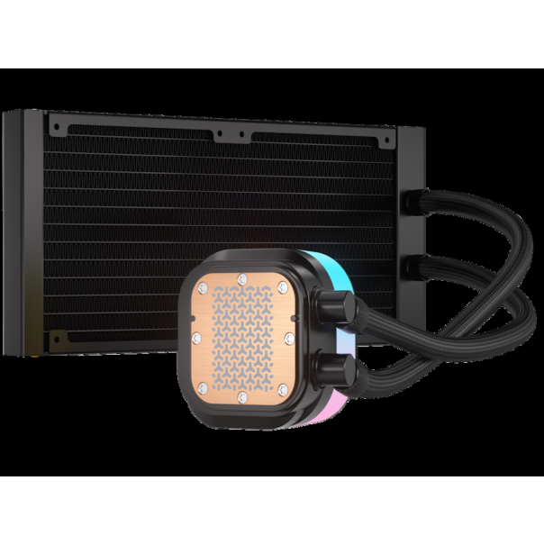 CORSAIR Kuler sa vodenim hlađenjem iCUE link Titan 240 RX CW-9061016-WW, crna - CW-9061016-WW