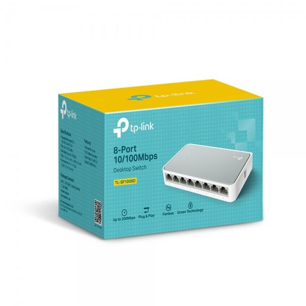 LAN Switch TP-LINK TL-SF1008D 10/100 8port - EP3042469