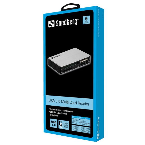 Čitač kartica Sandberg USB 3.0 Multi card reader 133-73 - EP2948715