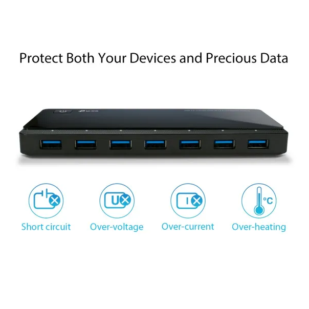 USB HUB 7 port TP-Link UH720 3.0 5V/2.4A - EP2988073