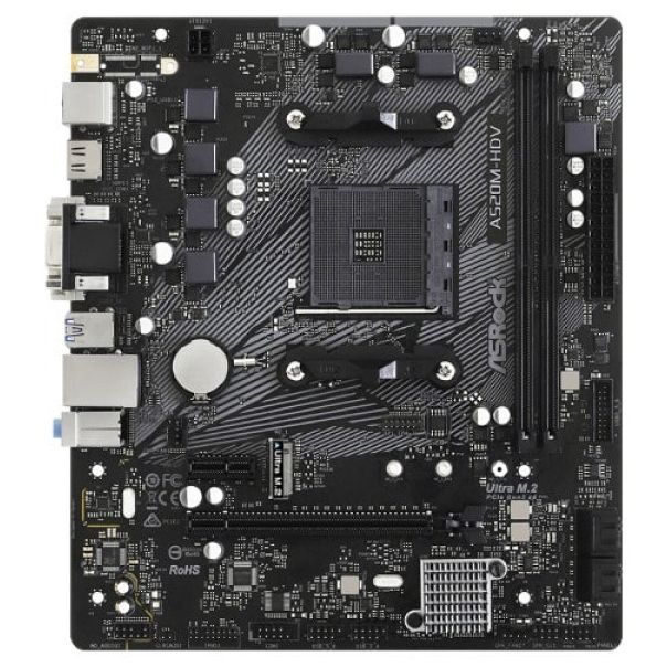MB AM4 ASRock A520M-HDV 90-MXBE50-A0UAYZÂ Â Â - EP2849853