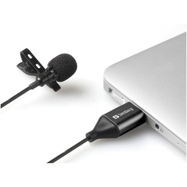 USB streamer mikrofon Sandberg Clip 126-40 - EP2950789