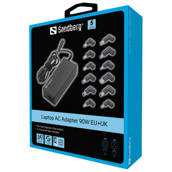 Punjač za laptop Sandberg AC 90W 135-78 - EP3041584