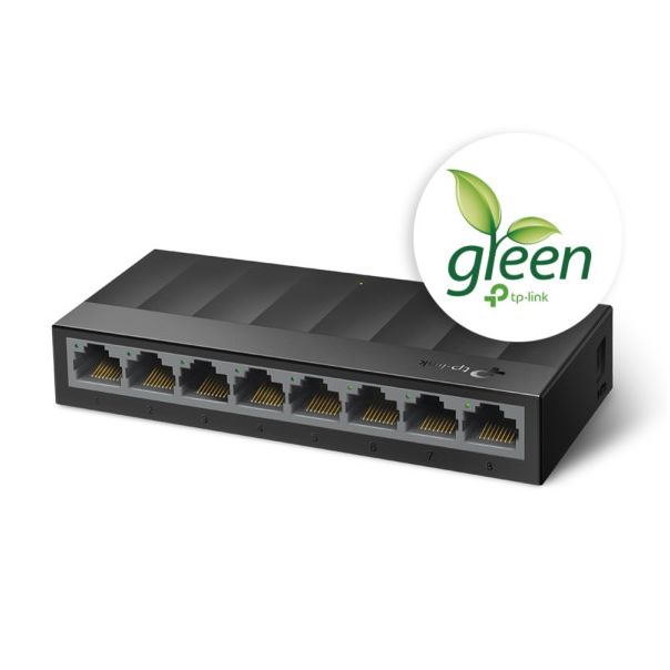Switch TP-Link LS1008G 8-port 10/100/1000 - EP3035624