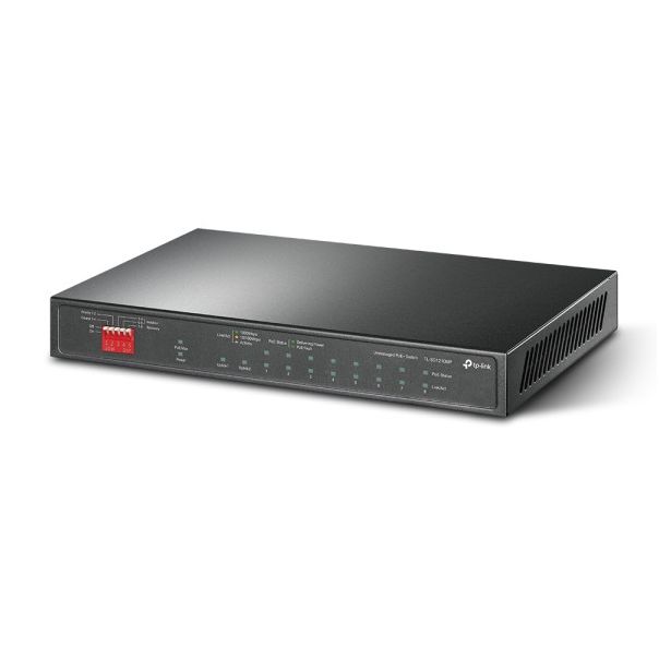TP LINK Switch TP-LINK TL-SG1210MP Gigabit 10xRJ45/10/100/1000Mbps/8xPOE+/1xSFP - TL-SG1210MP