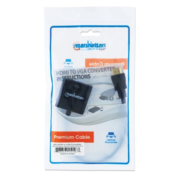 Adapter Manhattan 151467 HDMI/M - VGA/F - EP2844574